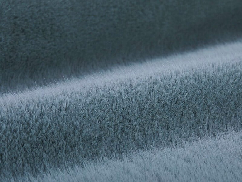 XKD0020-Modrá juhoamerická norka faux fur fabric